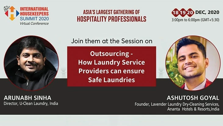 An insightful session on Outsourcing - How Laundry Service Providers Can Ensure Safe Laundries